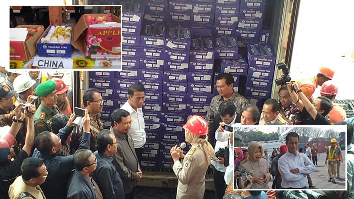 Mentan Perintahkan Badan Karantina Pertanian Perketat Pengawasan Buah Impor